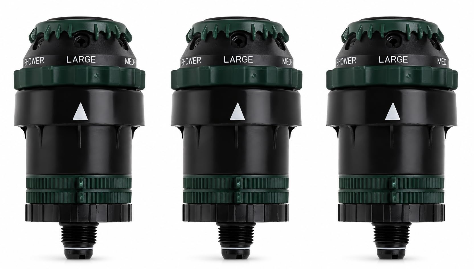 Amazon.com : 3-Pack Orbit 58565N H2O-Six Gear-Drive Sprinkler